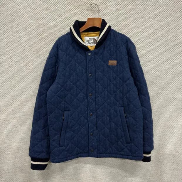 노스페이스 아웃도어 포조 퀄팅 패딩 자켓 110 A01142