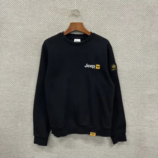 지프 JEEP 캐주얼 자수로고 기모 스웻셔츠 맨투맨 S A01203