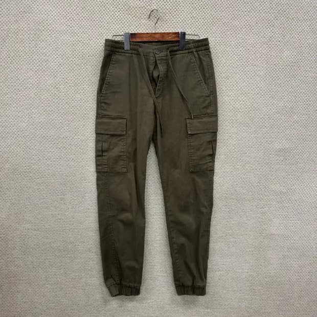 버커루 조거 밴딩 카고팬츠 츄리닝바지 28인치 A01235