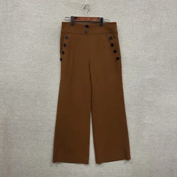 잇미샤 멀티버튼 와이드핏 슬랙스 팬츠 79 A01236