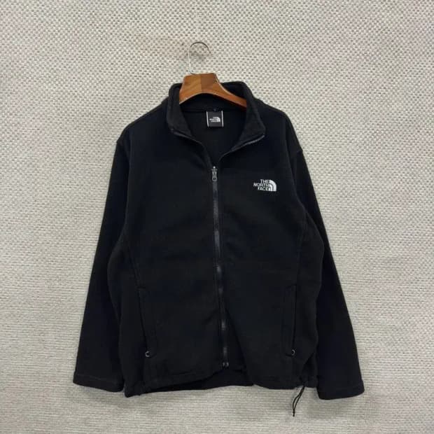 노스페이스 아웃도어 자수로고 플리스 후리스 집업 105 A01228