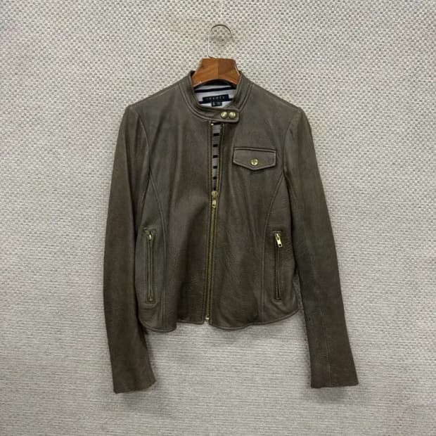 띠어리 라이더 양가죽 자켓 80 A01225