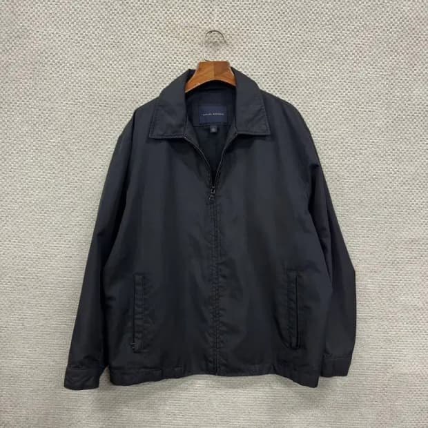 바나나리퍼블릭 올드스쿨 바람막이 블루종 자켓 L A01231