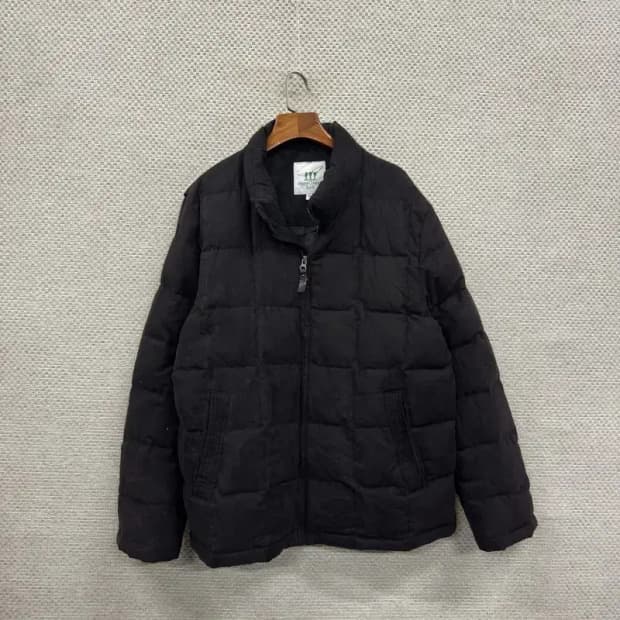 헨리코튼 골프 오리털 덕다운 스웨이드 패딩 점퍼 105 A01285