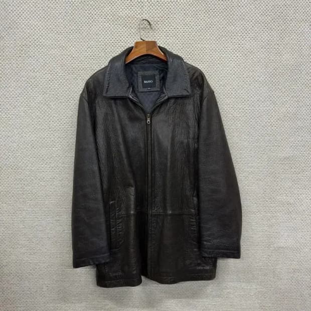 바쏘 캐주얼 롱 가죽 자켓 105 A01287