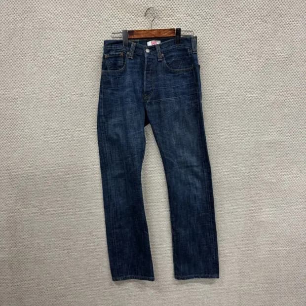 리바이스 501 캐주얼 데님 청바지 28인치 A01315