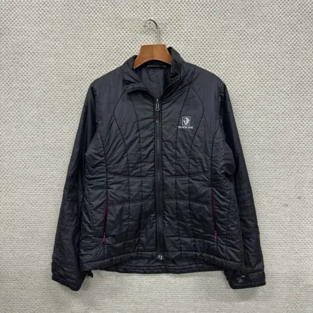 블랙야크 아웃도어 프린팅로고 퀄팅 자켓 100 A01415