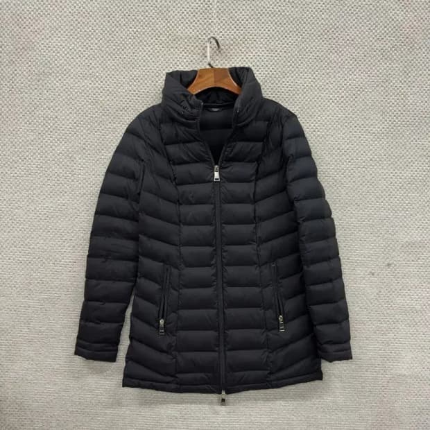 게스 캐주얼 여성 미디 패딩 점퍼 XS A01498