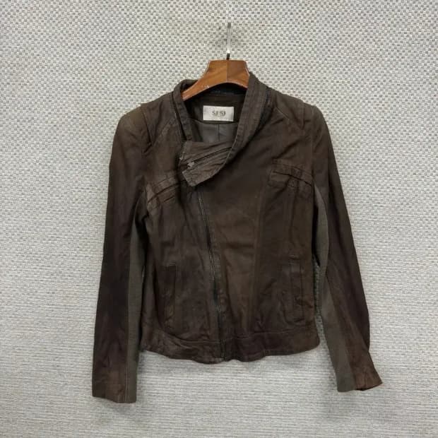 SJSJ 한섬 여성 양가죽 자켓 85 A00817