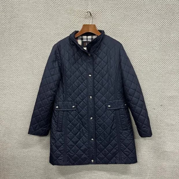 닥스 캐주얼 네이비 퀄팅 롱 패딩 95 A01573