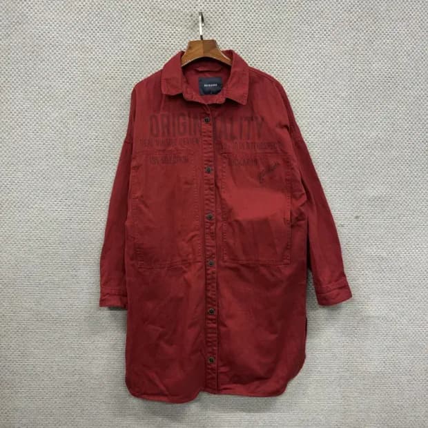 버커루 롱 워크자켓 롱자켓 100 A01588