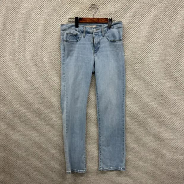 리바이스 314 스키니핏 연청 스판 청바지 27인치 A01592