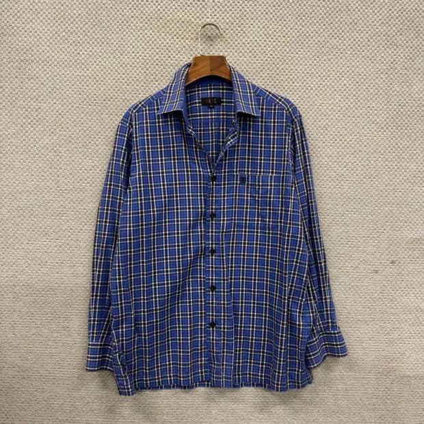 닥스 캐주얼 자수로고 긴팔 셔츠 100 A01656