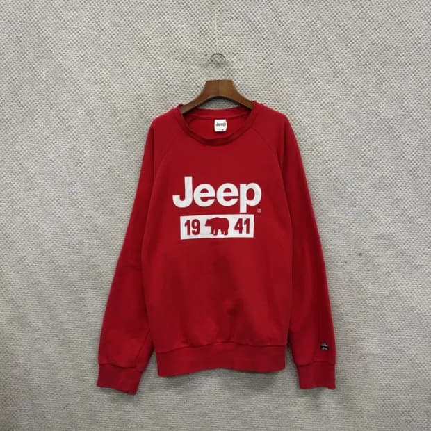 지프 JEEP 캐주얼 프린팅 스웻셔츠 맨투맨 XL A01728