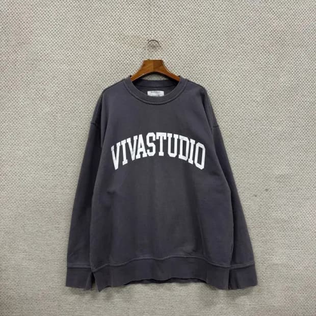 비바스튜디오 캐주얼 프린팅로고 스웻셔츠 맨투맨 XL A01730
