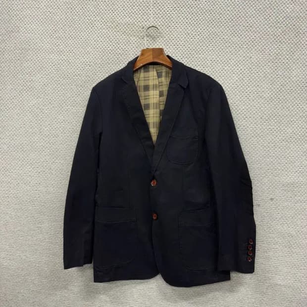 지프 JEEP 캐주얼 버튼 코튼 블레이저 자켓 L A01734