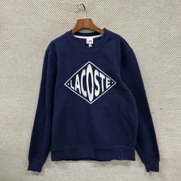 라코스테 캐주얼 플리스 후리스 스웻셔츠 맨투맨 XL A01810