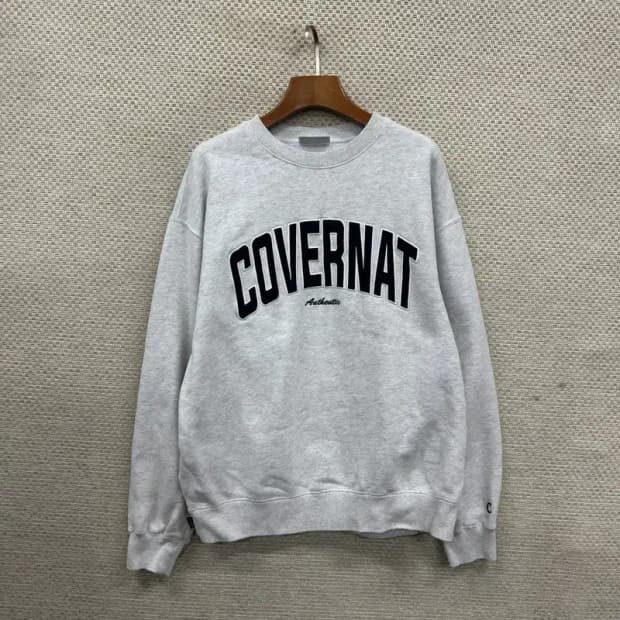 커버낫 캐주얼 빅로고 약기모 스웻셔츠 맨투맨 M A01826