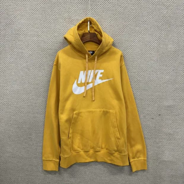 나이키 캐주얼 빅프린팅로고 기모 후드티 XL A01896