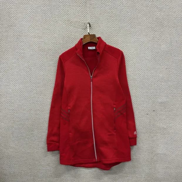 아디다스 골프 캐주얼 플리스 롱 후리스 집업 95 A01889