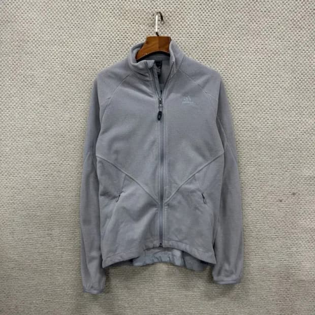 아디다스 캐주얼 자수로고 플리스 후리스 집업 90 A01900