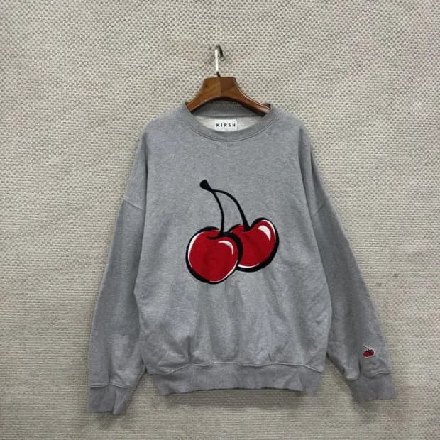 키르시 캐주얼 빅체리 스웻셔츠 맨투맨 1 A01891