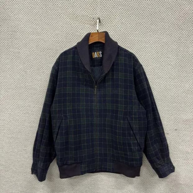 닥스 올드스쿨 오버핏 울 블루종 자켓 95 A01910