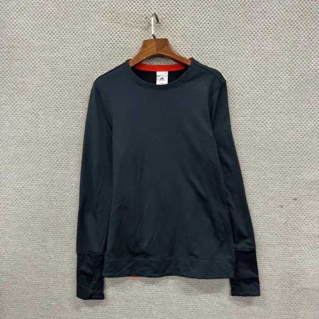 아디다스 캐주얼 프린팅로고 약기모 워머 긴팔티 90 A01897