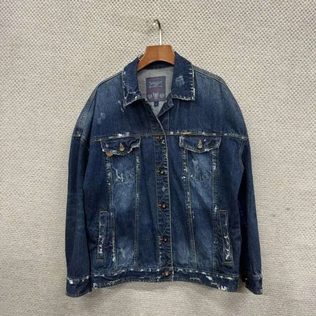 버커루 올드스쿨 데님 청자켓 F A01969