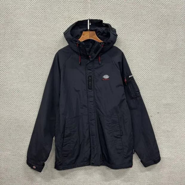 디키즈 올드스쿨 자수로고 윈드러너 바람막이 자켓 L A01976