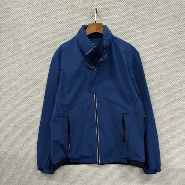 헤지스 골프 자수로고 윈드러너 바람막이 자켓 100 A01990