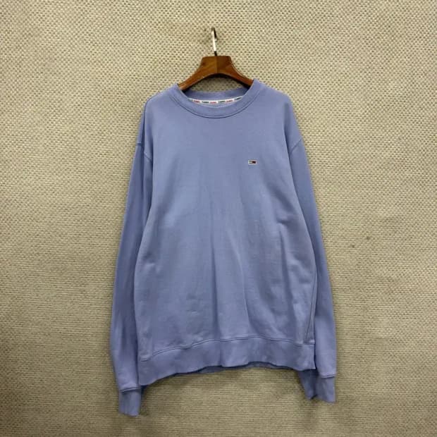 타미힐피거 캐주얼 자수로고 스웻셔츠 맨투맨 L A02056