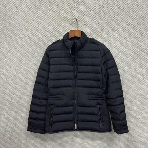 버버리 정품 거위털 구스다운 여성 패딩 점퍼 90 A02155