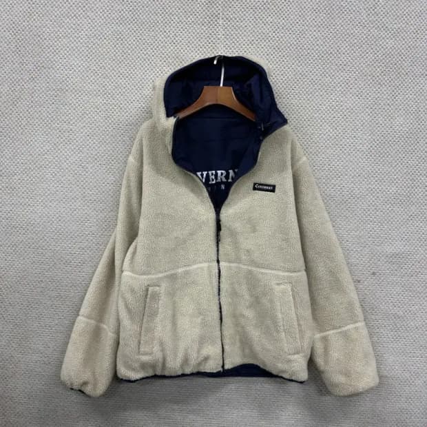커버낫 리버시블 양털 플리스 후리스 집업 L A02151