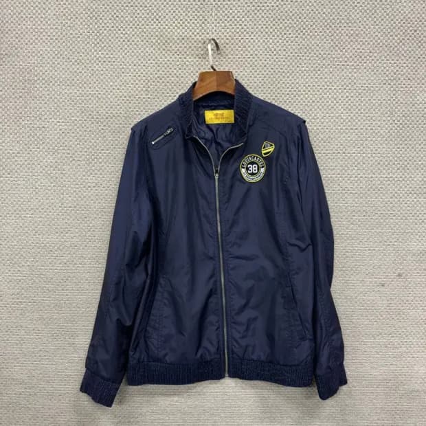 루이까스텔 골프 패치 홑겹 바람막이 자켓 105 A02146