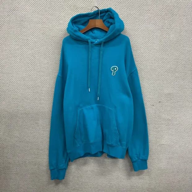 MLB 캐주얼 자수 약기모 후드티 105 A02208