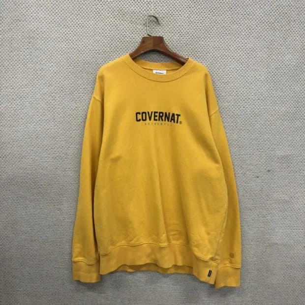 커버낫 캐주얼 프린팅로고 스웻셔츠 맨투맨 XL A02225