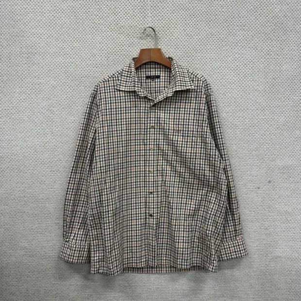 닥스 캐주얼 자수로고 긴팔 셔츠 105 A02283