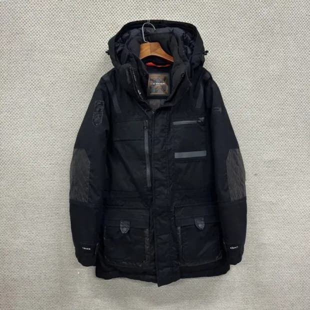 아이더 아웃도어 거위털 구스다운 패딩 점퍼 L A02292