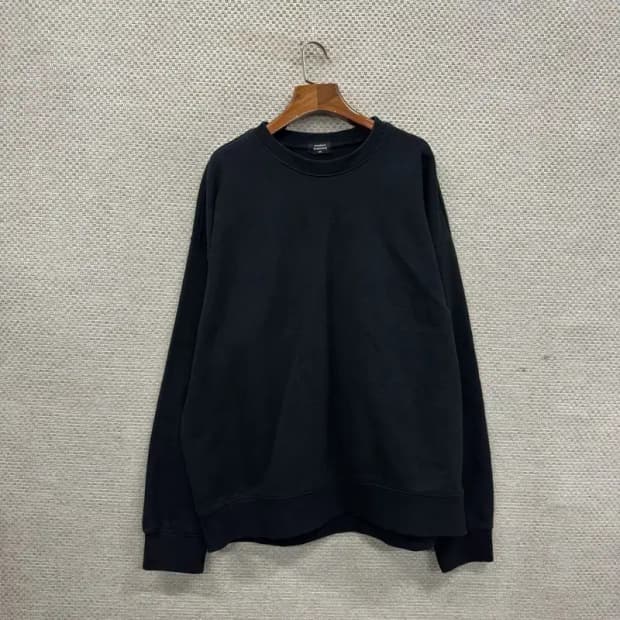 무신사스탠다드 캐주얼 무지 스웻셔츠 맨투맨 2XL A02302