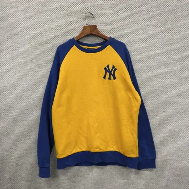 MLB 뉴욕양키스 자수 약기모 스웻셔츠 맨투맨 105 A02303