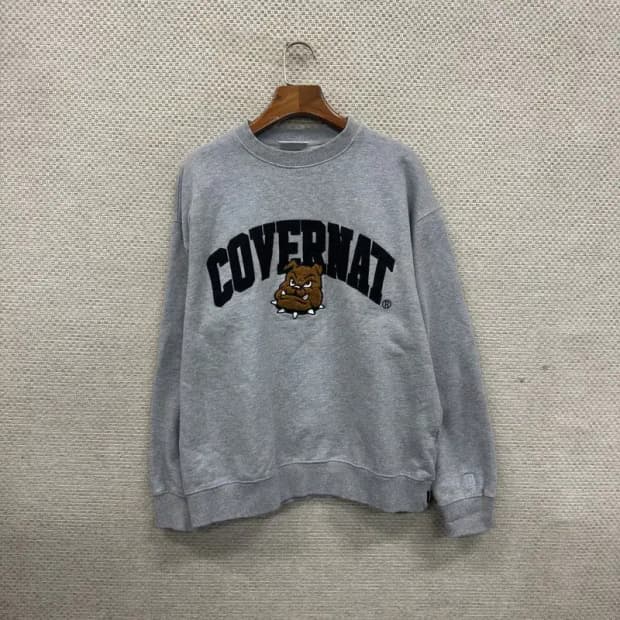 커버낫 캐주얼 빅로고 스웻셔츠 맨투맨 L A02363