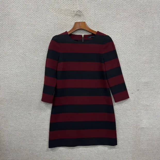 자라 ZARA 캐주얼 단가라 원피스 XS A02371