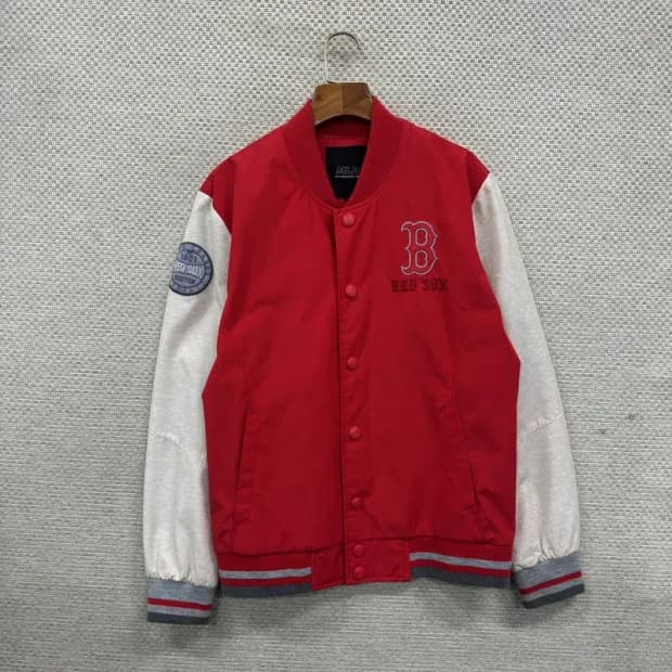 MLB 보스턴 레드삭스 바시티자켓 야구잠바 95 A02382