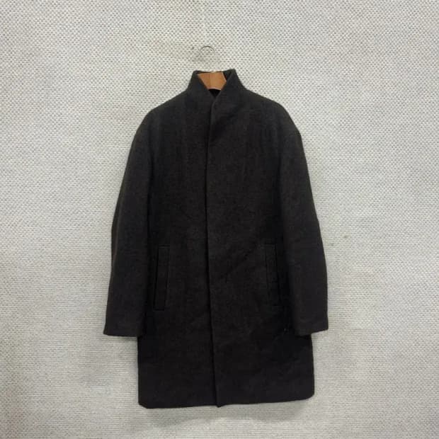 지오송지오 캐주얼 버튼 누빔 울 코트 자켓 95 A02526