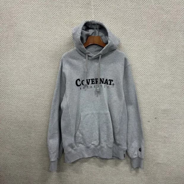 커버낫 캐주얼 자수로고 후드티 S A02527