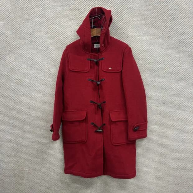 라코스테 은장로고 캐주얼 울 떡볶이 코트 자켓 95 A02541