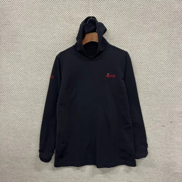 루이까스텔 골프 자수로고 스판 기능성 가을 후드티 100 A02531