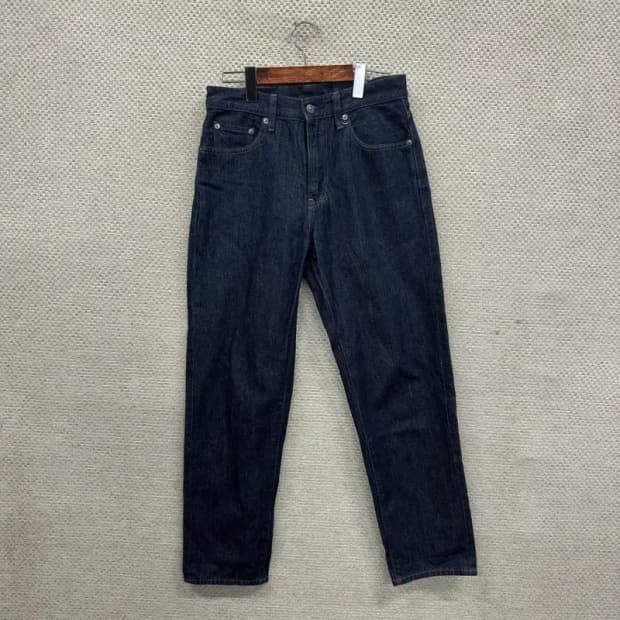 유니클로 캐주얼 일자핏 데님 청바지 28인치 A02558