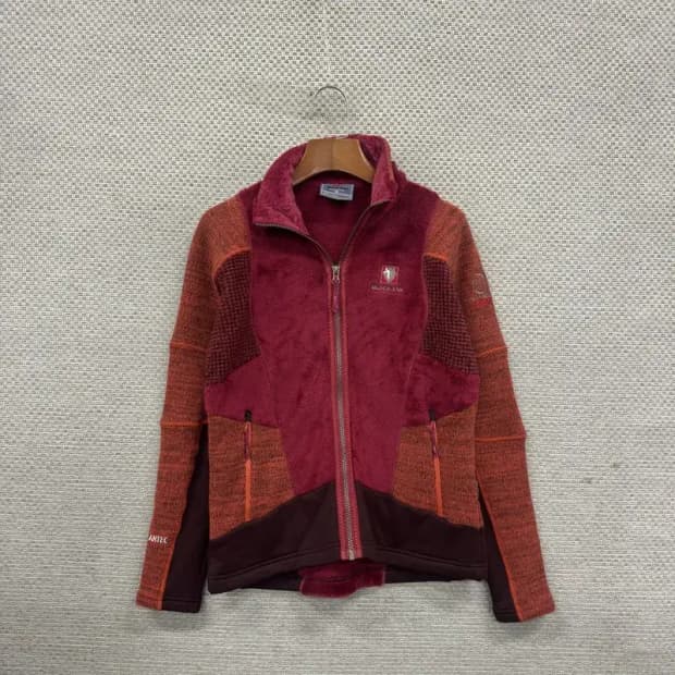 블랙야크 아웃도어 자수로고 플리스 후리스 집업 90 A02604